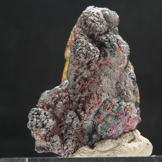 X iridescent GOETHITE from Tharsis Spain