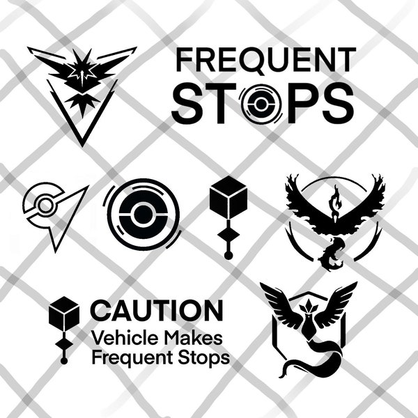 Pokémon Go SVG Bundle