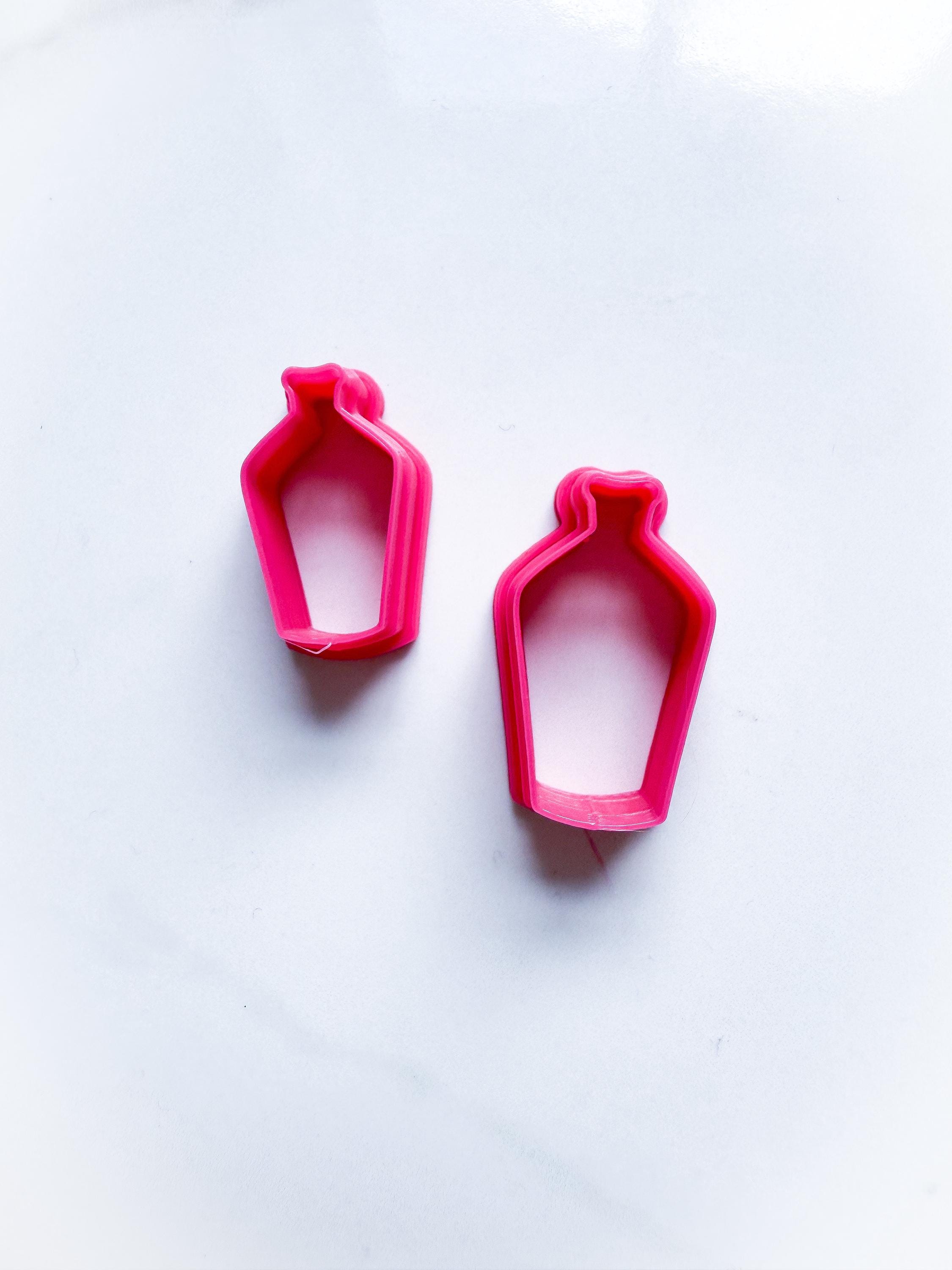 Potion Bottle Polymer Clay Cutter | Witch Spell Cookie cutters | Halloween Polymer clay earrings | Metal clay Air dry clay | Laralu Clay