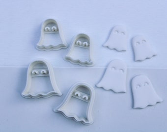Ghost Polymer Clay Cutters | Halloween | Cookie cutter | Polymer clay earrings | Metal clay | Air dry clay cutters