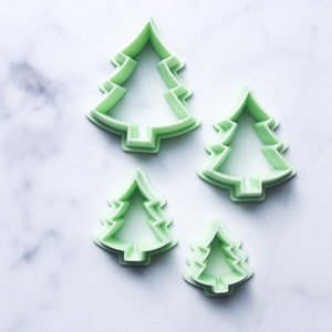 Christmas Tree Clay Cutters | Bauble | Christmas ornament | Cookie cutter | Laralu Clay