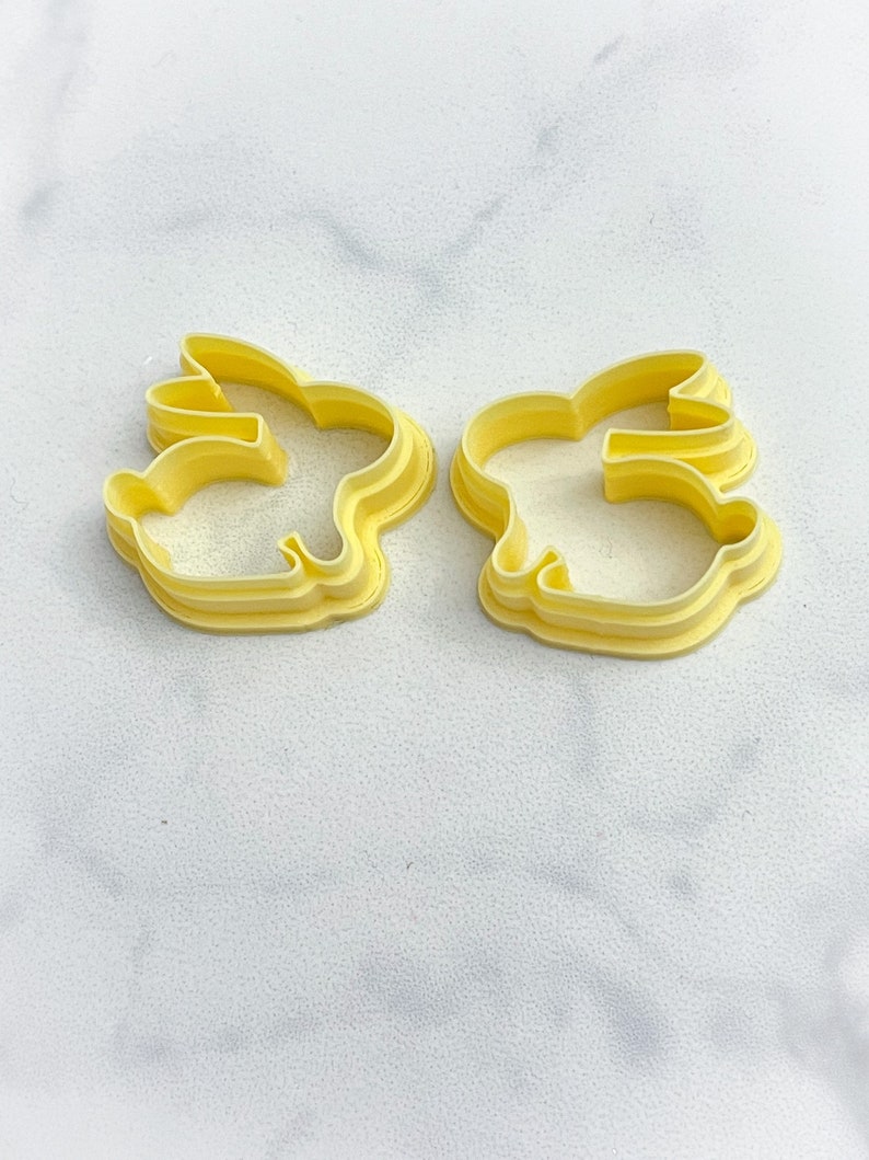 Bunny Rabbit Polymer Clay Cutter Cookie Cutters Polymer - Etsy