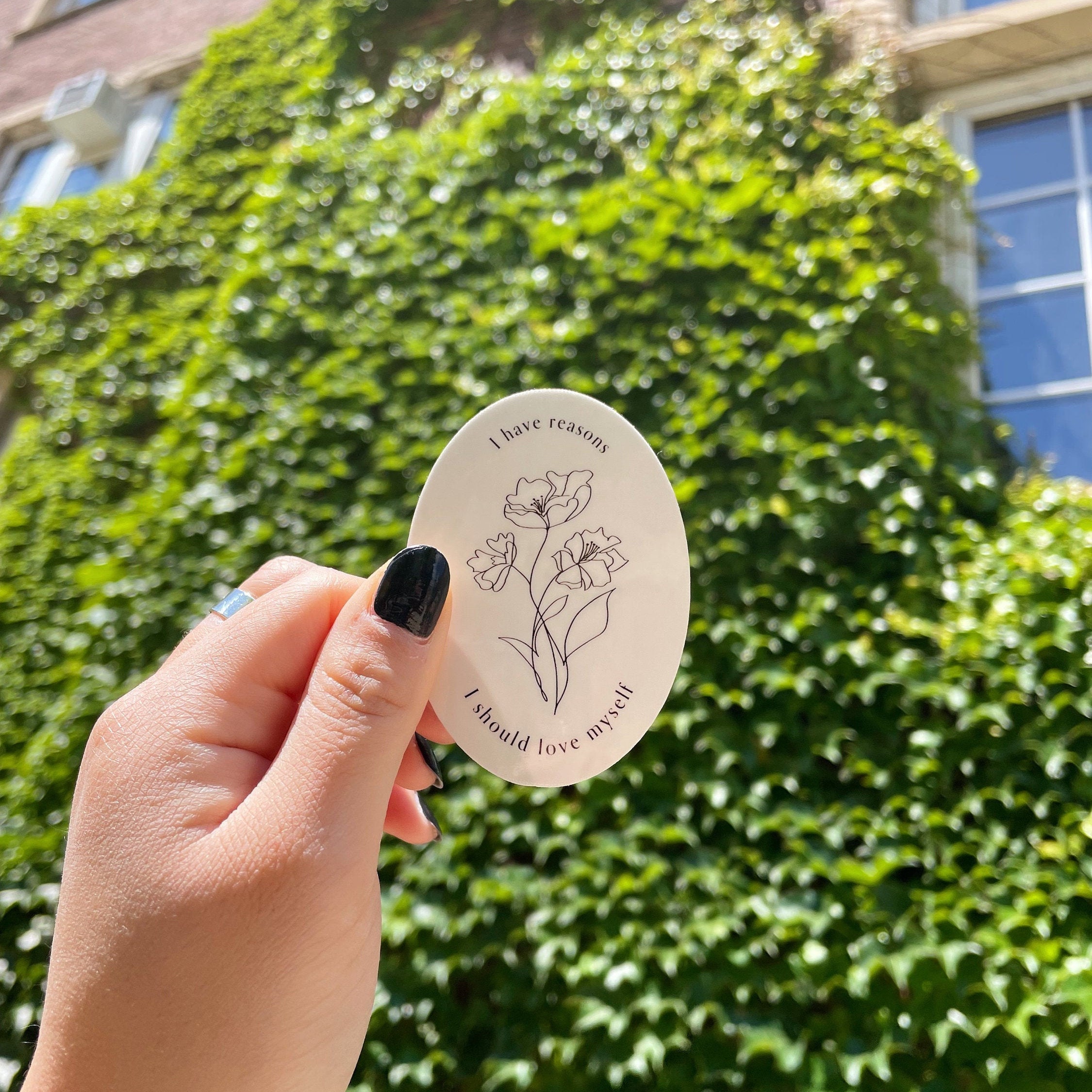 BTS Elegant Love Yourself Sticker LY Answer Subtle KPOP | Etsy