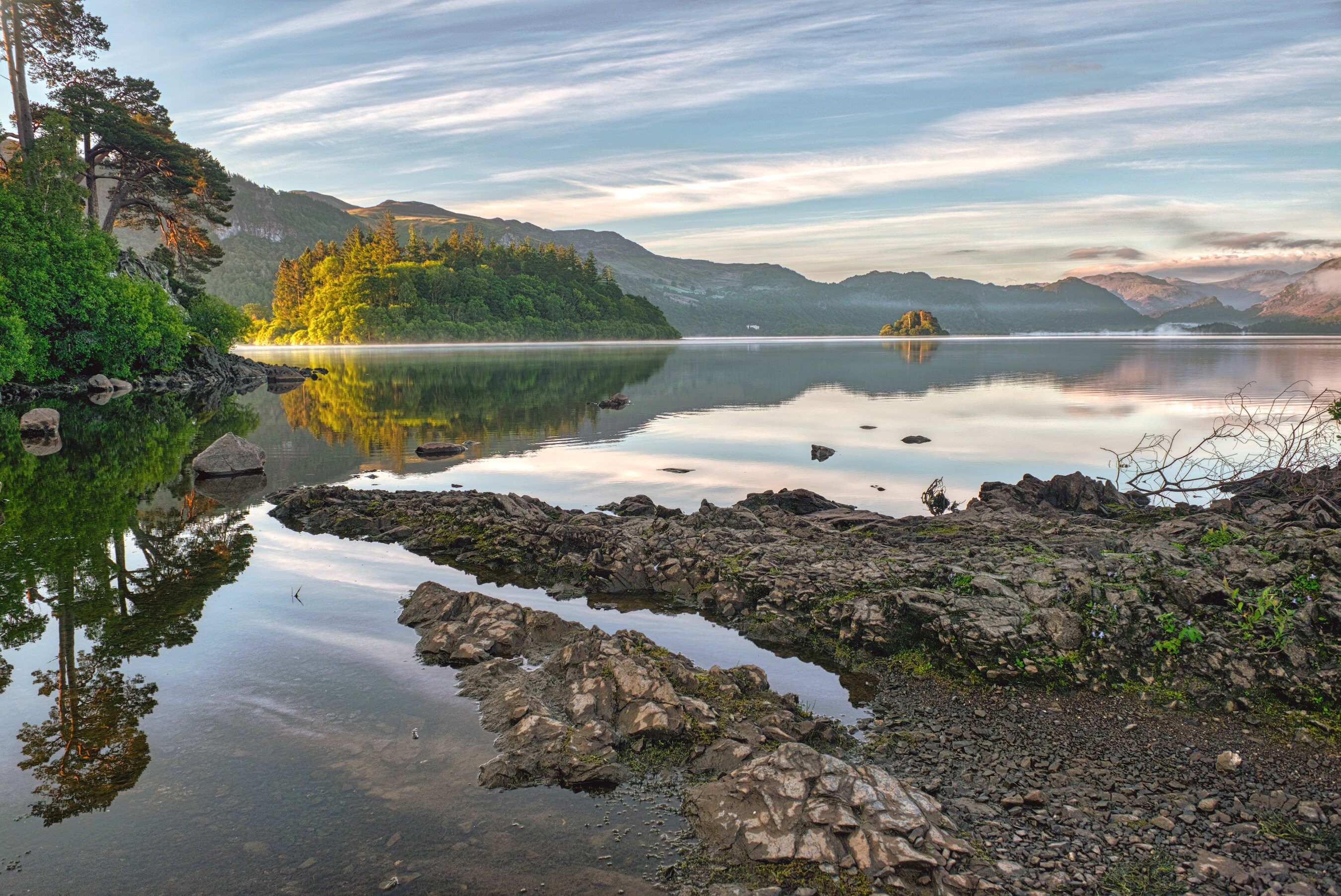 Lord's Island From Friars Crag — Lake District Landscapes Photography