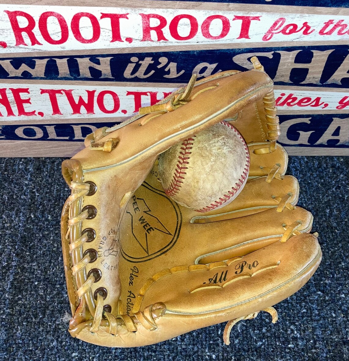 1970's Baseball Glove Little League Baseball Glove Etsy