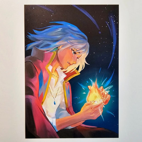 Heavy Heart Howl A5/A4 Print