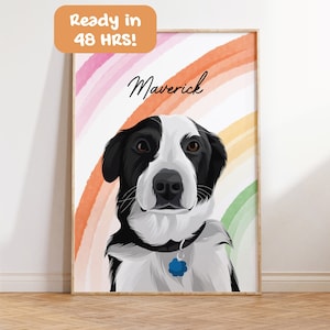 Etsy painting of dog hotsell