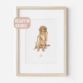 Pet Painting, Watercolor Pet Portrait, Pet Memorial Gift, Dog Painting, Pet Loss Gift, Cat Art, Valentines Day, Dog Portraits from Photos