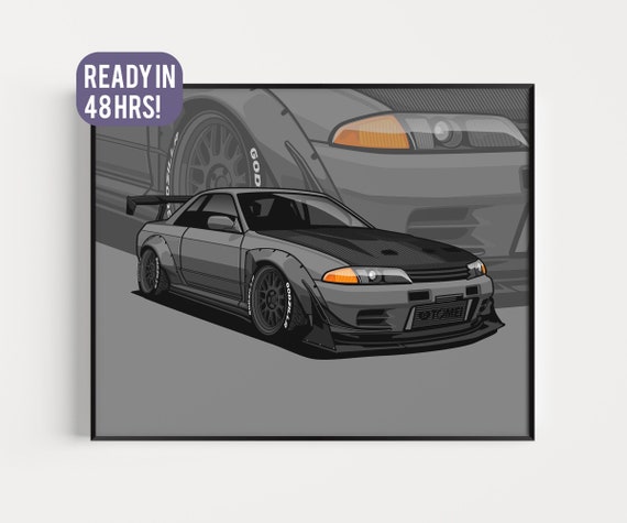 Personalized Gift For Car Enthusiast, Custom Car Portrait, Valentines Day, Personalized Gift For Boyfriend, Car Vector, Car Illustration