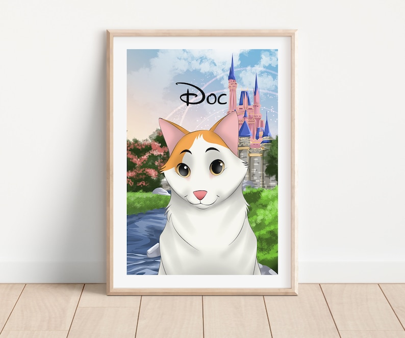 Cartoon Dog Portrait, Pet Cartoon, Cartoon Pet Portrait, Valentines Day, Cat Cartoon, Dog Cartoon, Pet Portrait, Cartoon Pet image 6