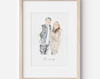 Pet Painting, Watercolor Pet Portrait, Pet Memorial Gift, Dog Painting, Pet Loss Gift, Valentine's Day, Dog Portraits from Photos