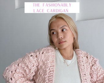 Fashionably Lace Cardigan Pattern