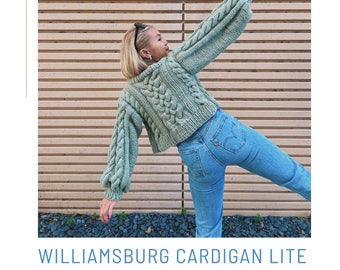 Williamsburg Cardigan Lite Pattern