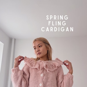 Spring Fling Cardigan Pattern