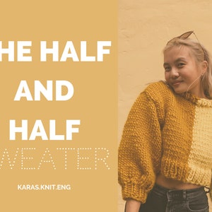 Half and Half Sweater Pattern