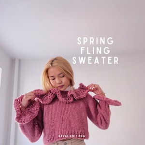 Spring Fling Sweater Pattern