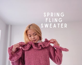 Spring Fling Sweater Pattern