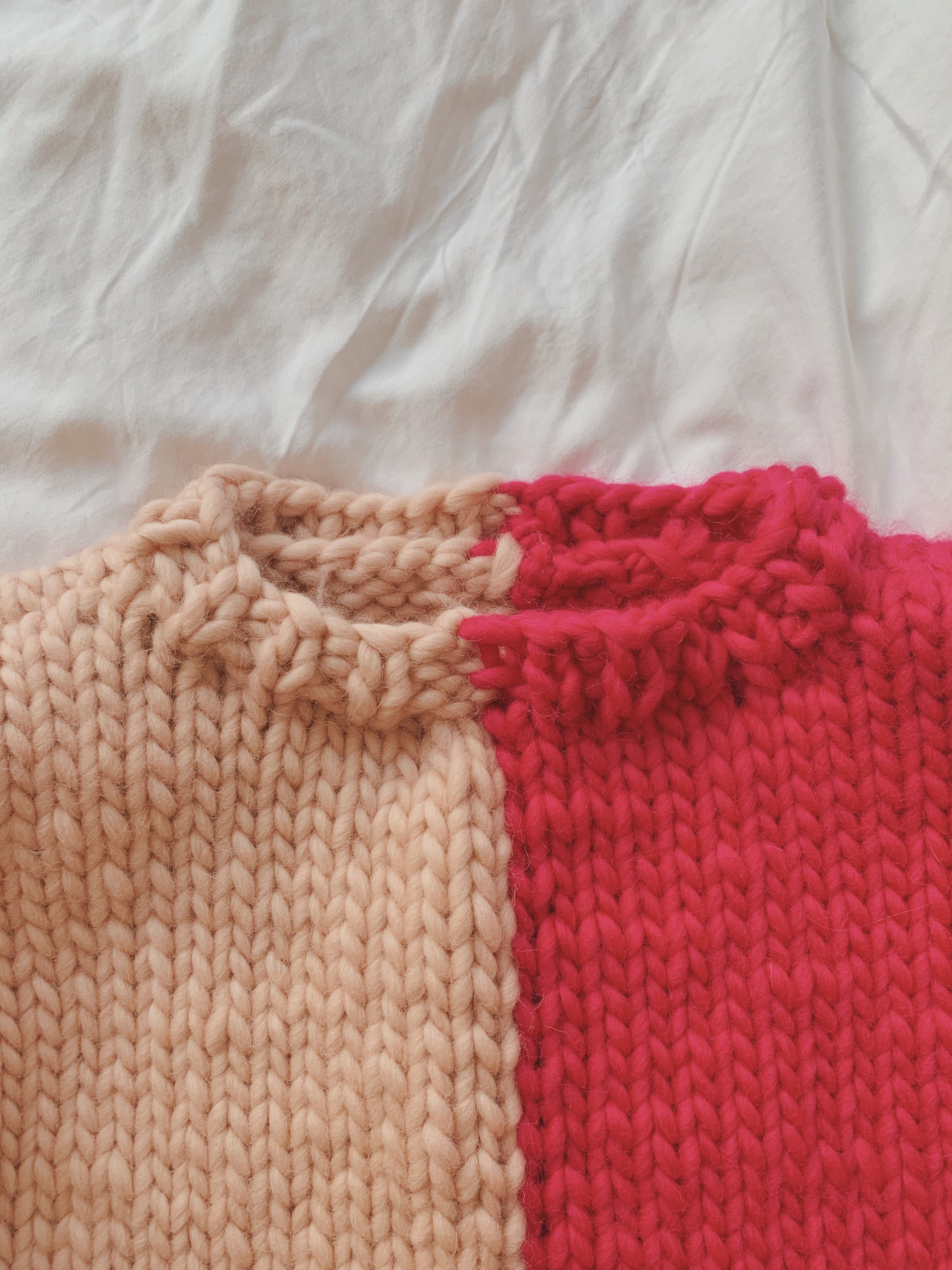 Half and Half Sweater Pattern — karas.knit.eng