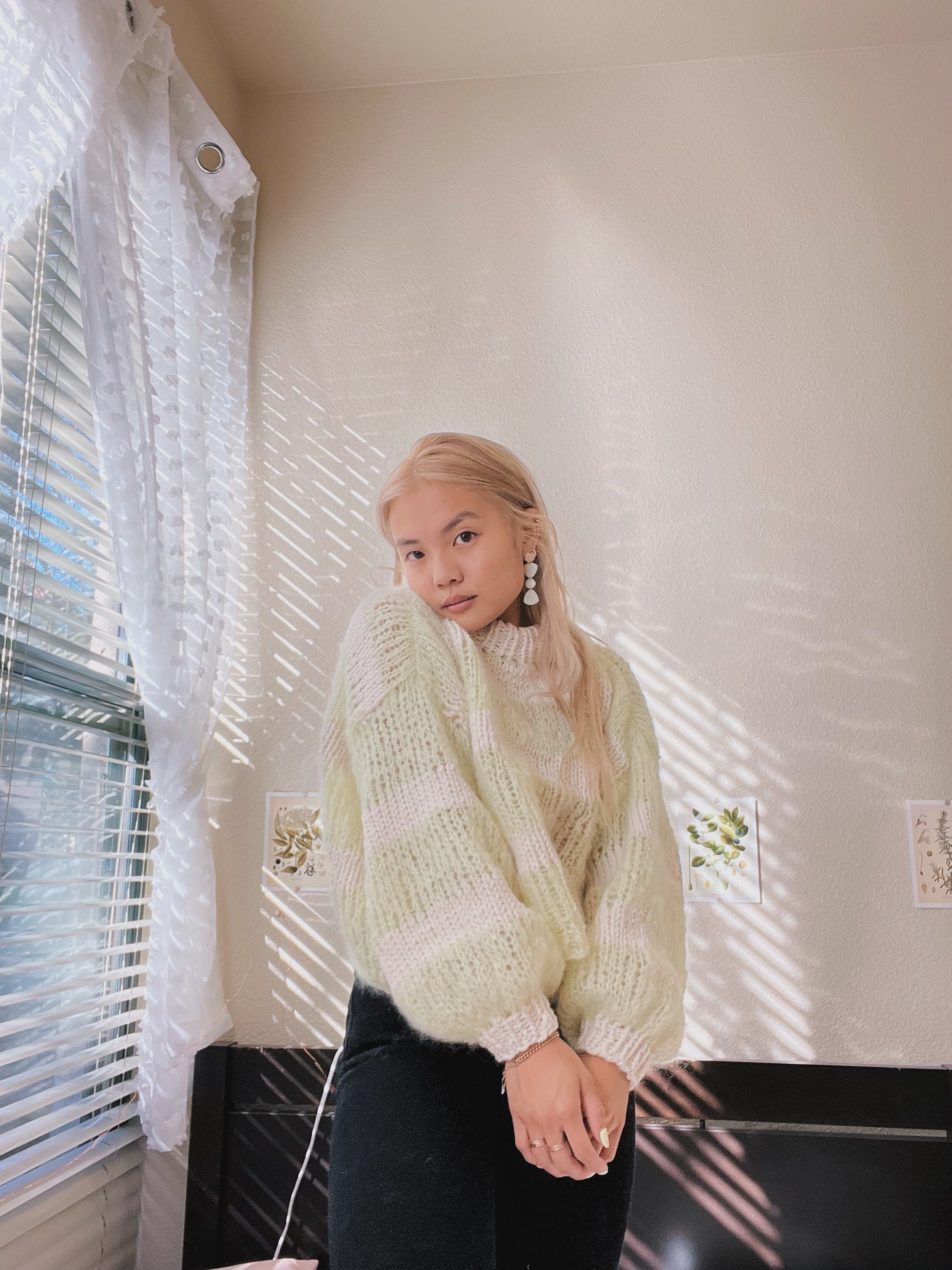Just my stripe pullover sweater store