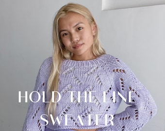 Hold the Line Sweater Pattern