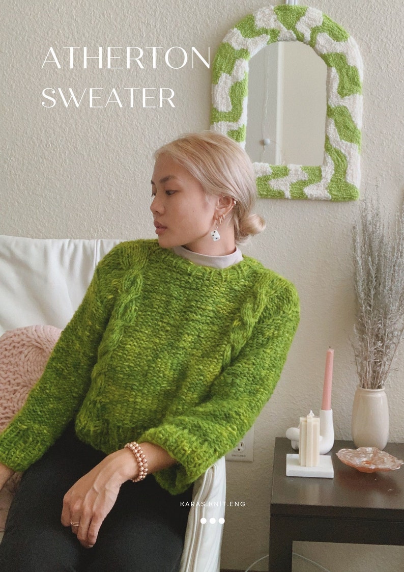 Atherton Sweater Pattern image 1