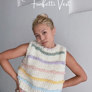 Funfetti Vest Pattern