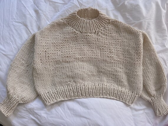Borderline Sweater Pattern - Etsy