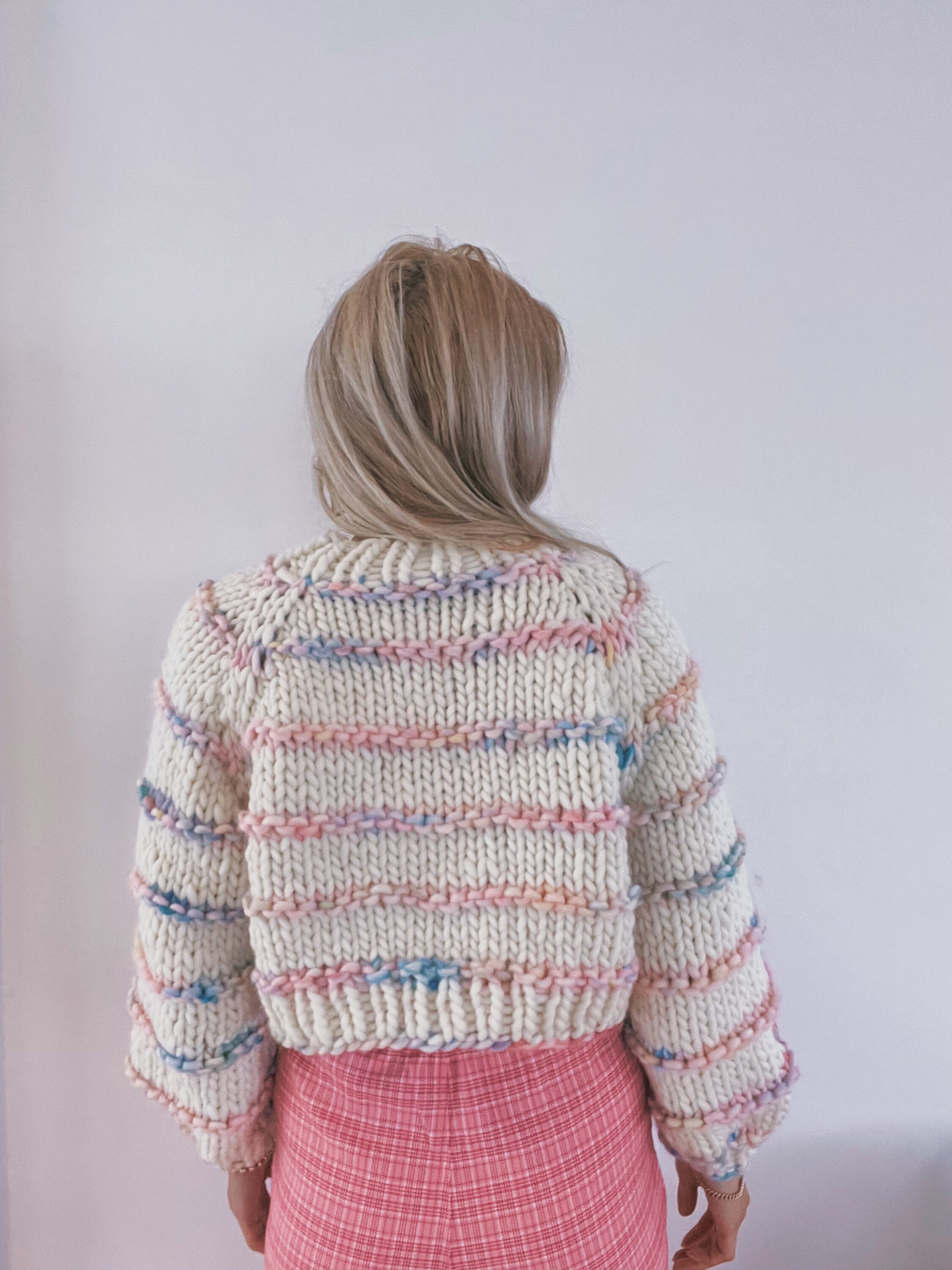 Funfetti sweater top