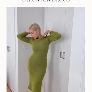 To the Nines Sweater Dress Pattern