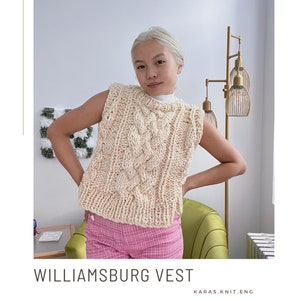 Williamsburg Vest Pattern