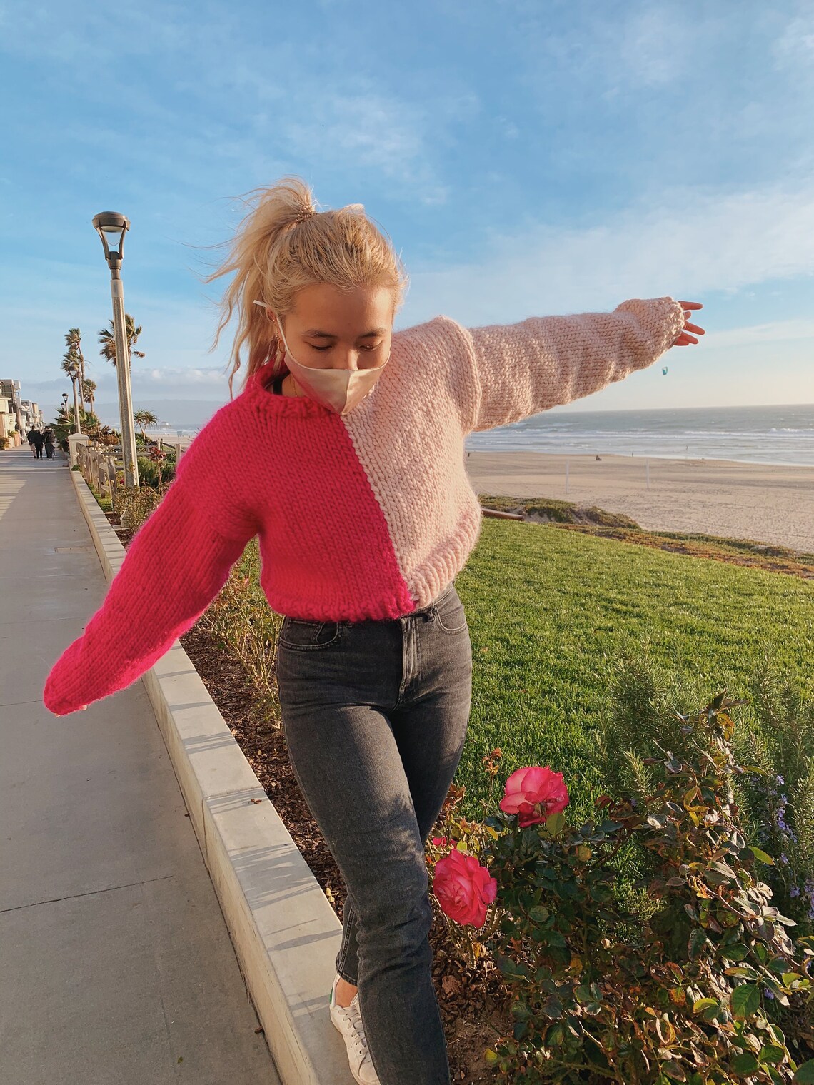 Half and Half Sweater Pattern - Etsy