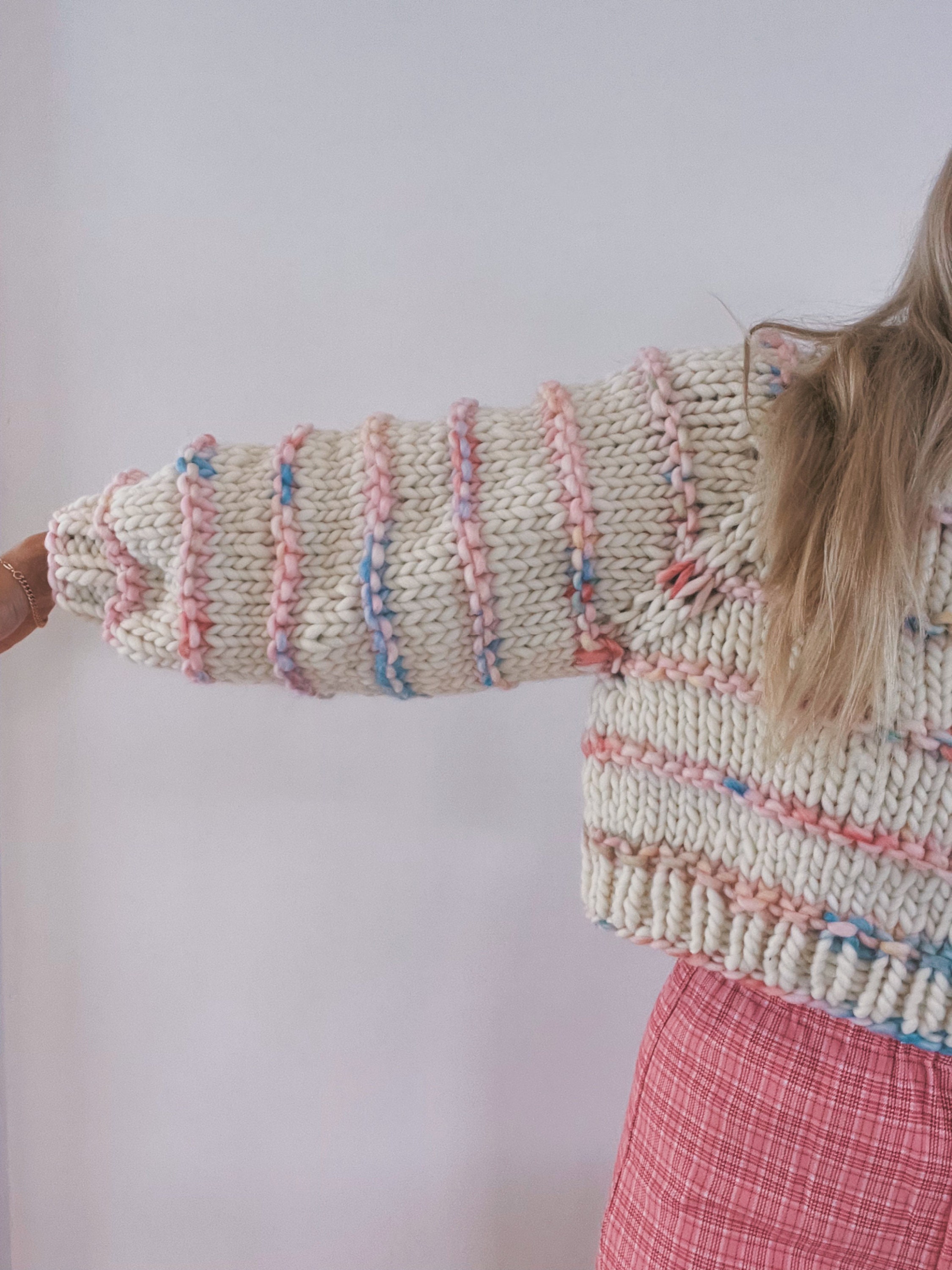 Funfetti Sweater Pattern - Etsy