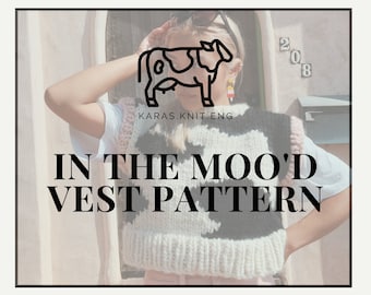 In the Moo'd Vest Pattern