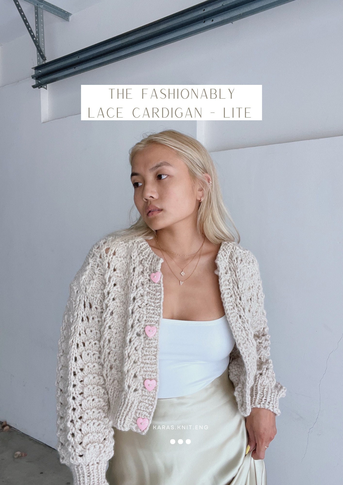 Japanese Lace Cardigan Sizes