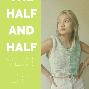 Half and Half Vest Lite Pattern