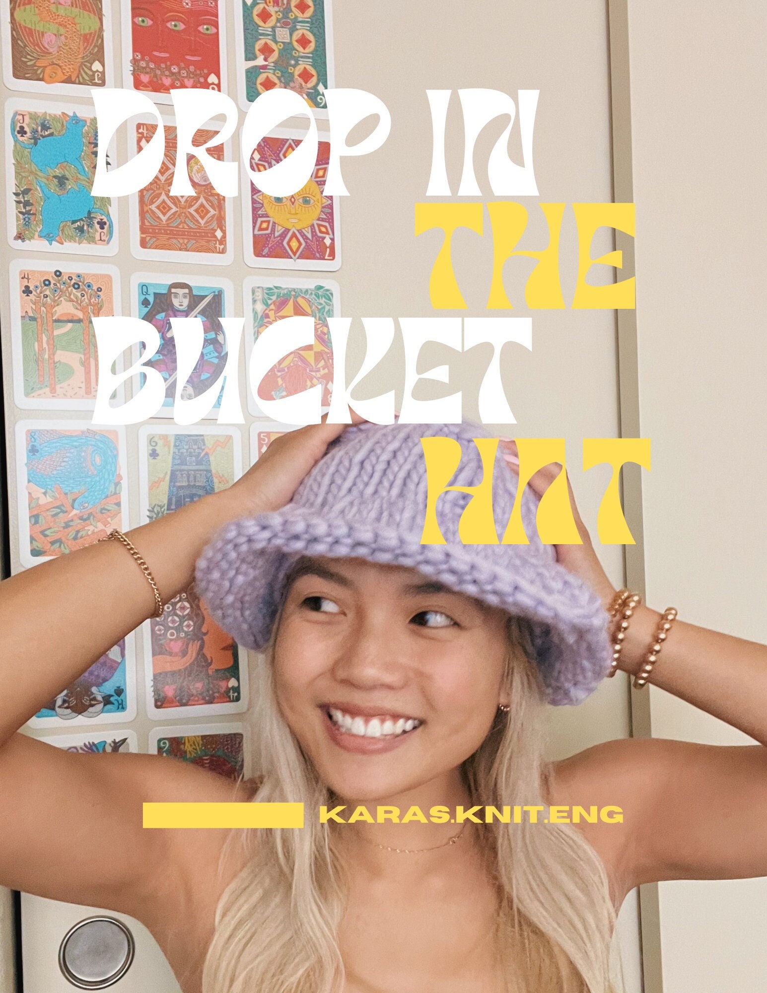 Drop in the Bucket Hat Pattern Etsy