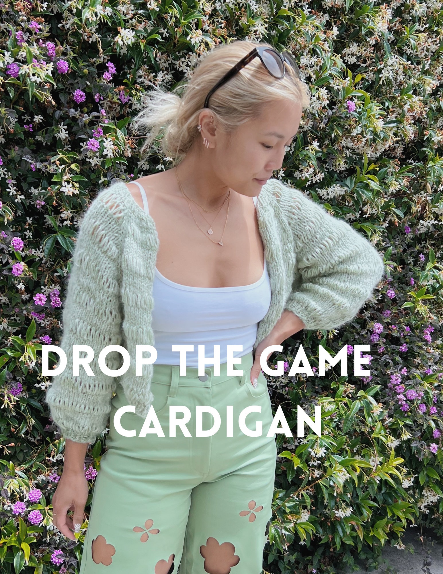 Drop the Game Cardigan Pattern