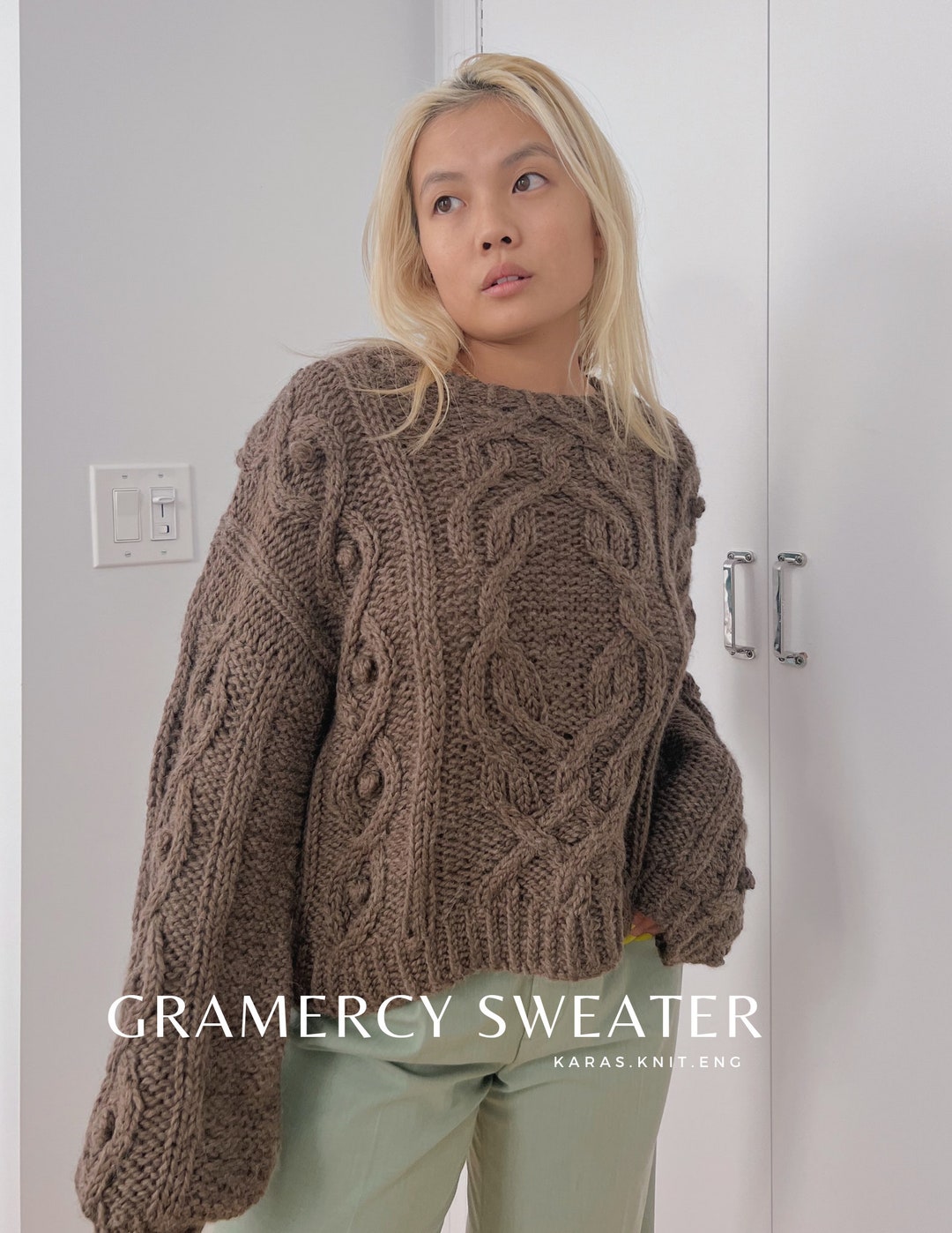 Gramercy Sweater Pattern - Etsy
