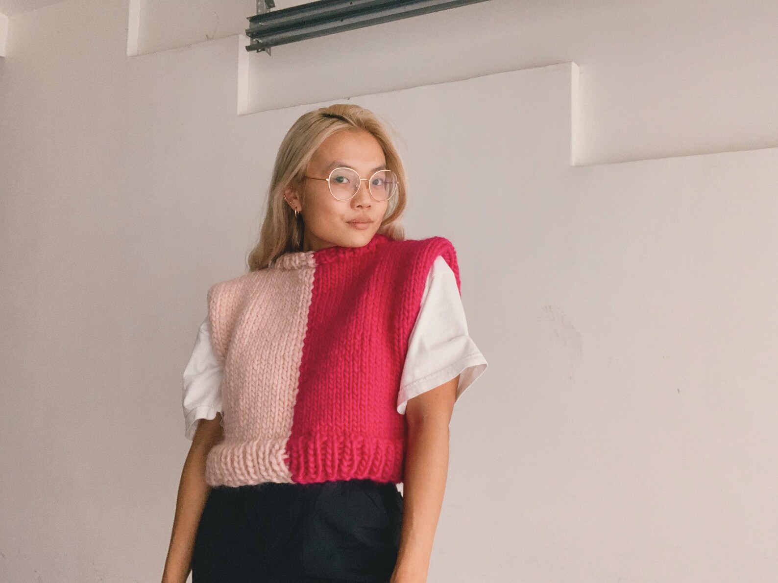 Half and Half Vest Pattern Etsy