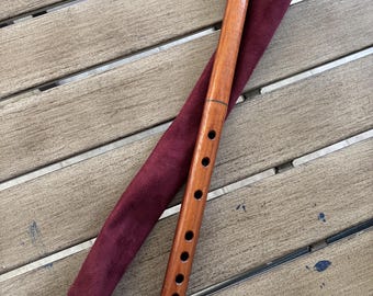Handmade Wood Flute in G Goncalo Alves
