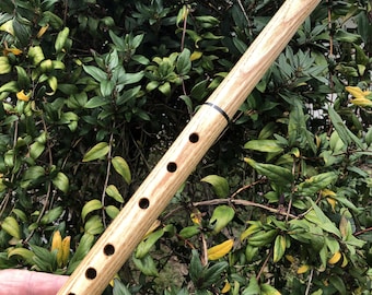 Wood Flute Handmade White Ash Key of G