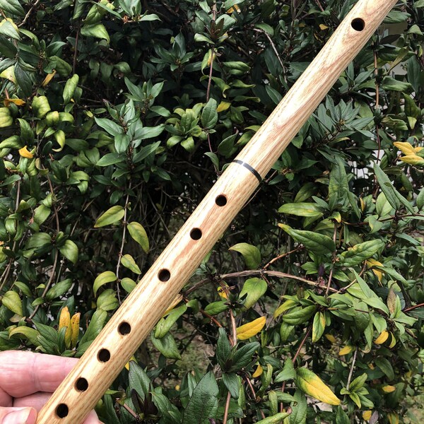 Wood Flute Handmade White Ash Key of G4