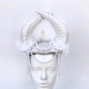 Royal uniqe horns headpiece