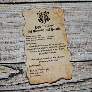 Hogwarts Acceptance Letter' Poster, picture, metal print, paint by  Wizarding World
