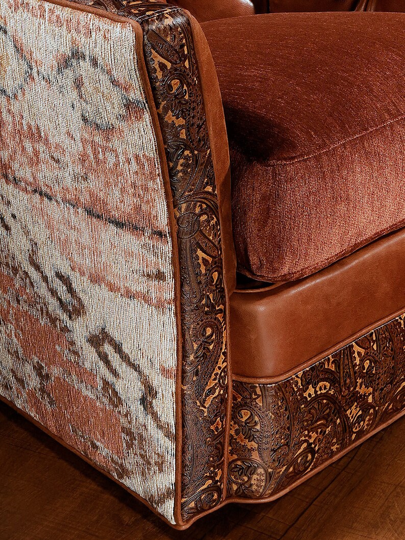Dakota Western Swivel Chair - Etsy