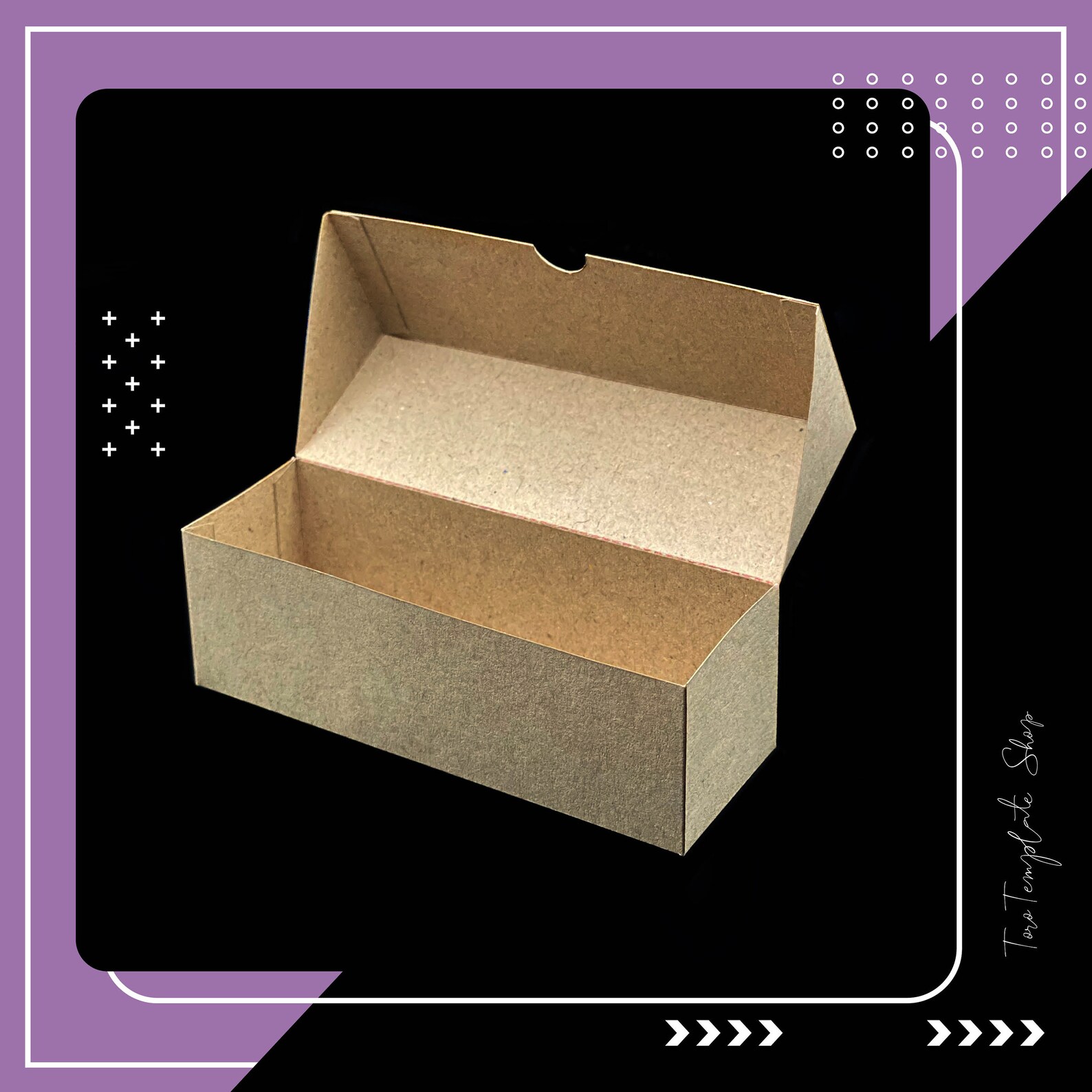Rectangle Box Template Gift Box Template Candy Box Template - Etsy