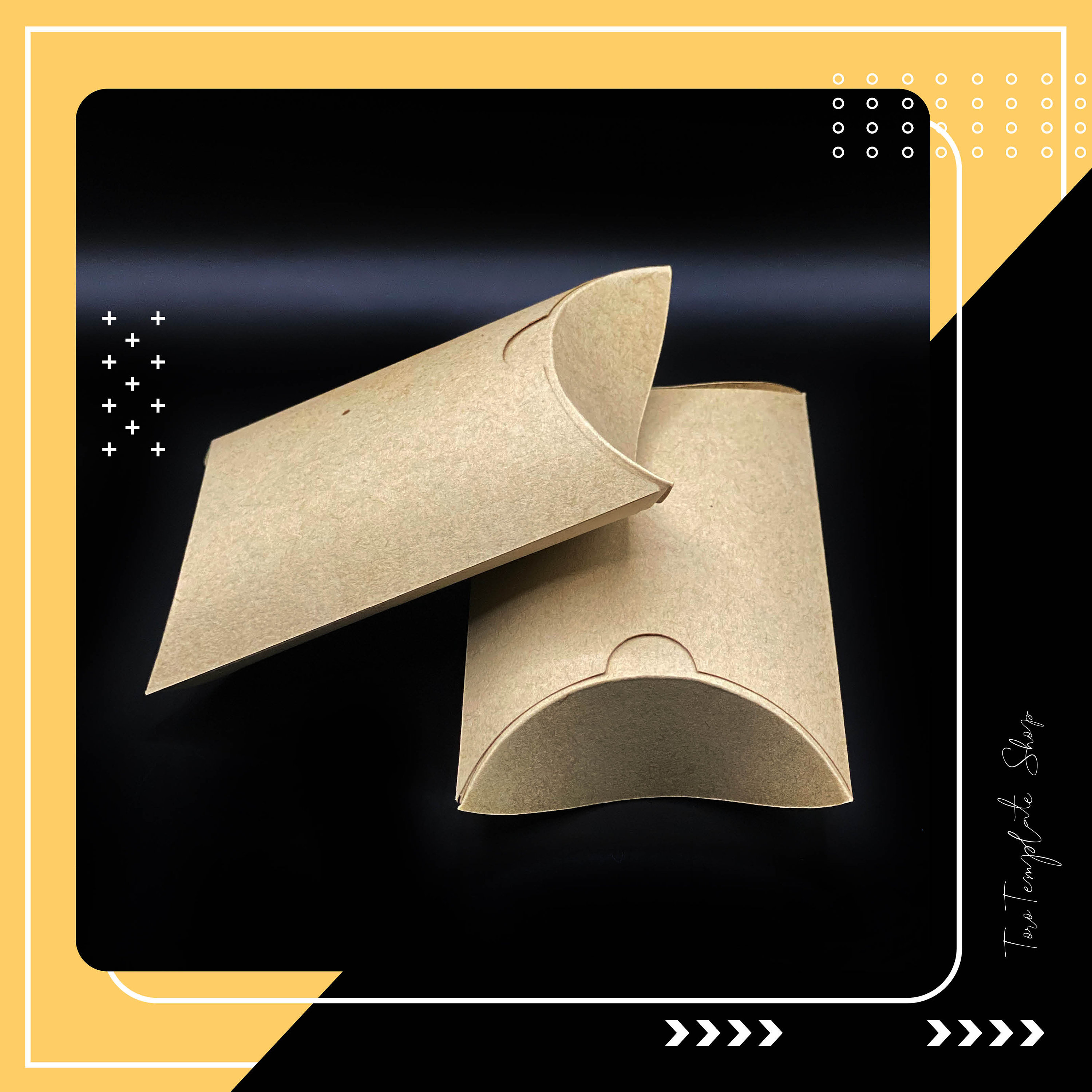 Curved Box Template: Resizeable Gift & Candy Box (digital Download) - Etsy