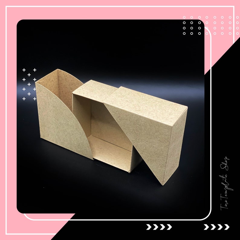 Drawer Box Template, Box Template, Gift Box Template, Candy Box ...