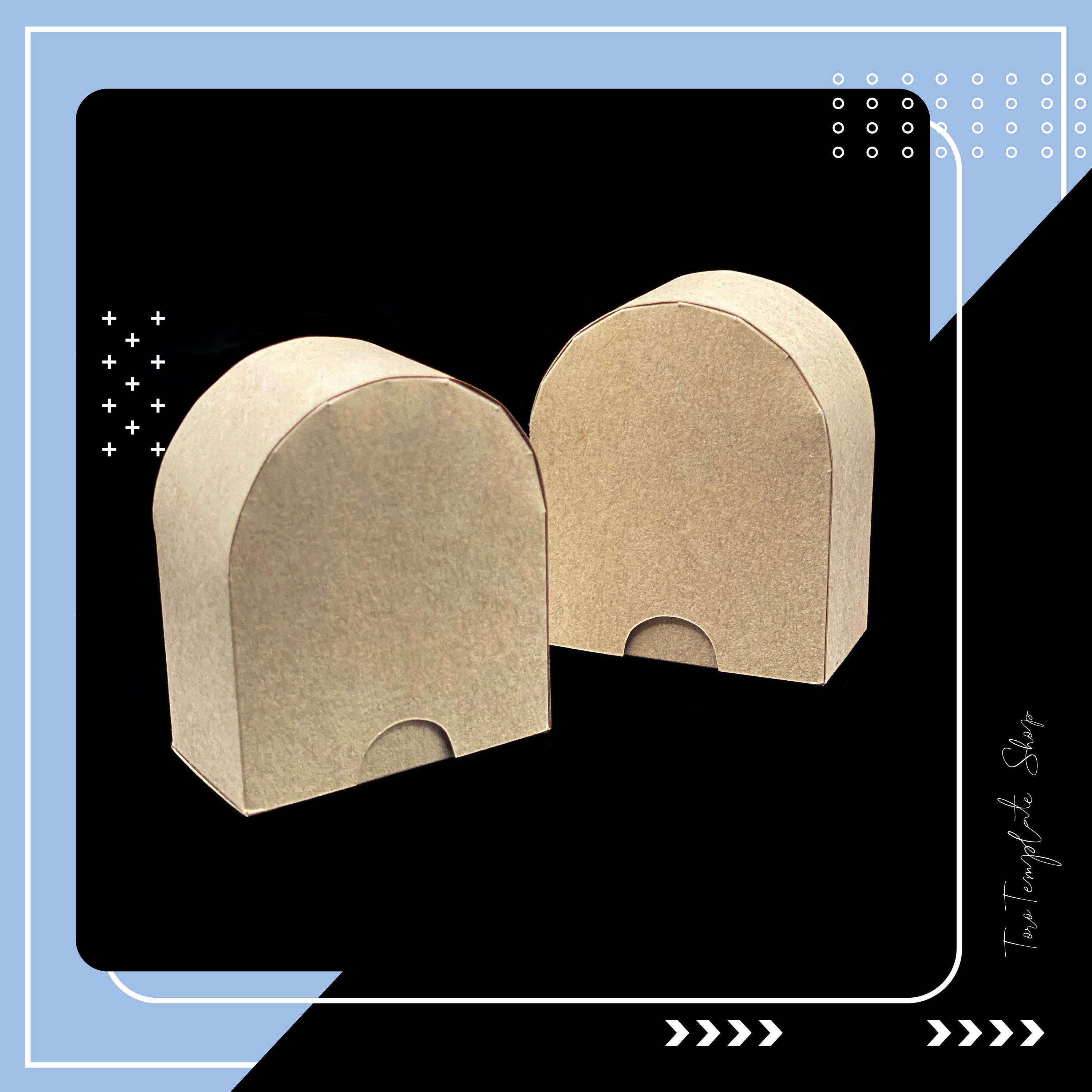 Round Bottom Box Template, Gift Box Template, Candy Box Template ...
