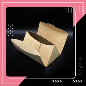 Triangle Box Template, Box Template, Gift Box Template, Cookies Box ...